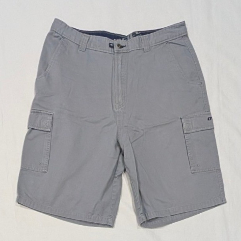 O'Neill Men's Gray Cotton Cargo Shorts Size 36 Utility Casual Outdoor